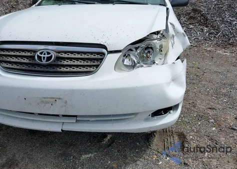 2007 Toyota Corolla Ce из США, поврежденный, VIN 2T1BR32E47C852361